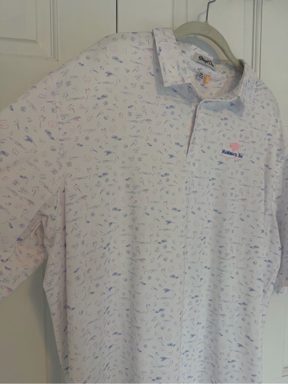 Straight Down Hammock Bay Performance Golf Polo Shirt Men's XXL Coastal - Picture 6 of 9